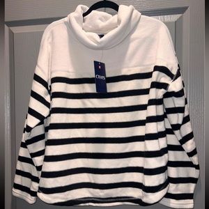 Chaps Cowl Neck Sweatet